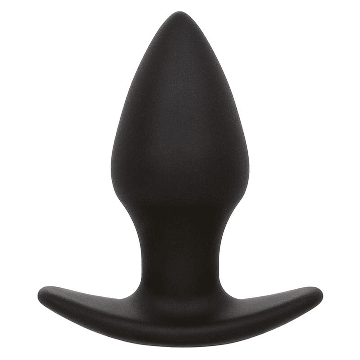 CALEXOTICS - ROCK BOTTOM PLUG ANAL PERFEITO 10 VIBRAÇÕES SILICONE PRETO 1