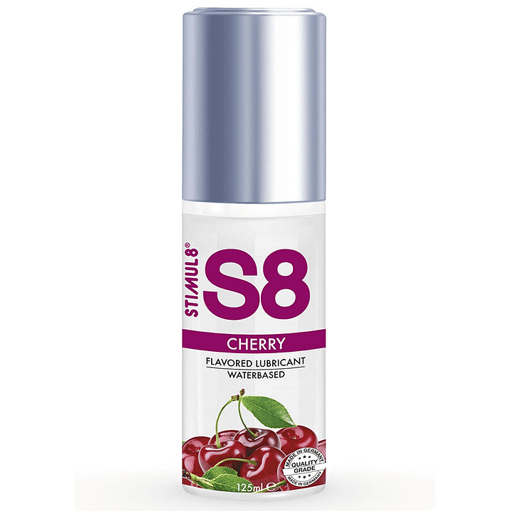 STIMUL8 - LUBRIFICANTE S8 CEREJA 125 ML 1