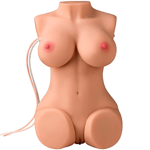 XISE - WENDY SUCKING TORSO FEMININO COM VIBRAÇÃO E CONTROLE REMOTO 6 KG