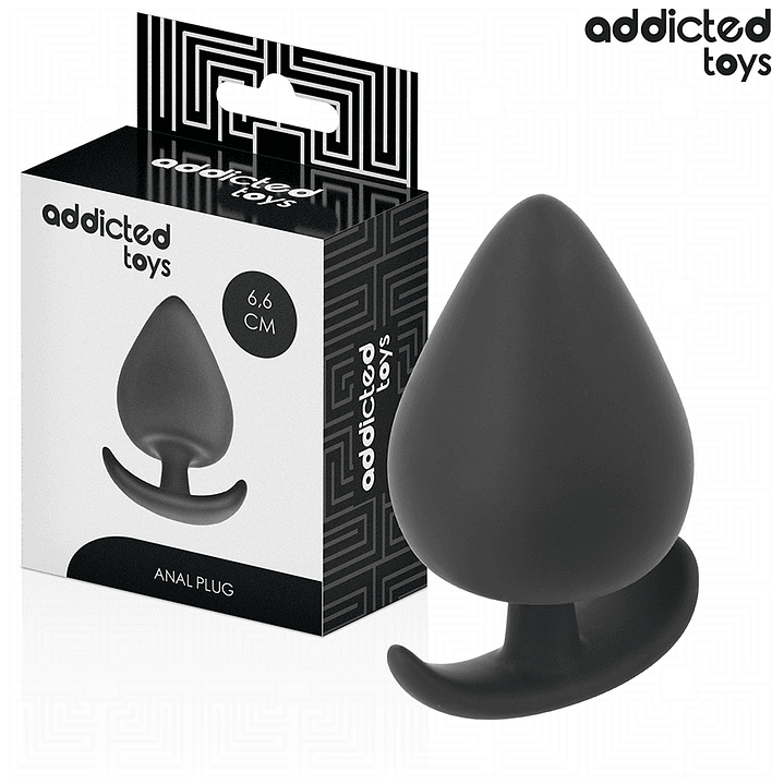 ADDICTED TOYS - PLUG ANAL TAMANHO M 6,6 CM 1