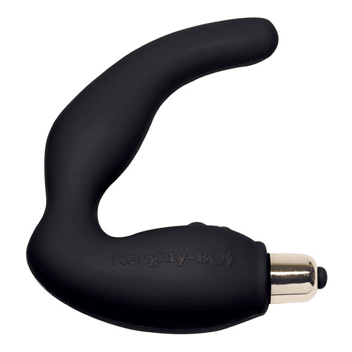 ROCKS-OFF - NAUGHTY-BOY MASCULINO G-SPOT MASSAGER 7 V PRETO 1