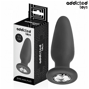 ADDICTED TOYS - PLUG ANAL COM JOIA TAMANHO L 12,6 CM
