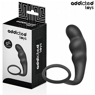 ADDICTED TOYS - PLUG ANAL COM ANEL MODELO 4