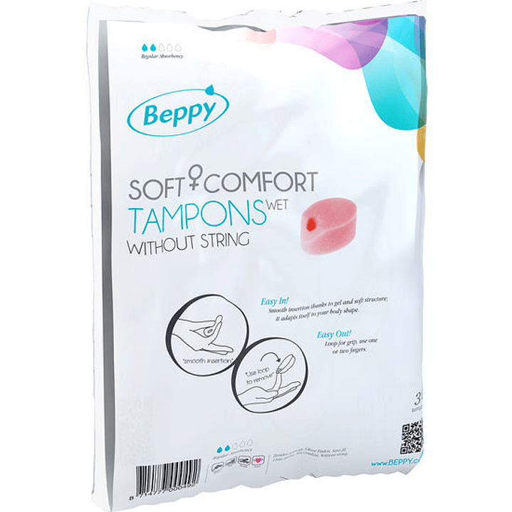BEPPY - SOFT COMFORT TAMPONS MOLHAM 30 UNIDADES 1