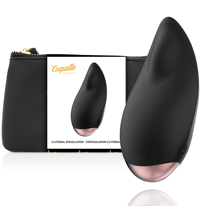 COQUETTE CHIC DESIRE - ESTIMULADOR CLITORIAL PRETO / OURO 1