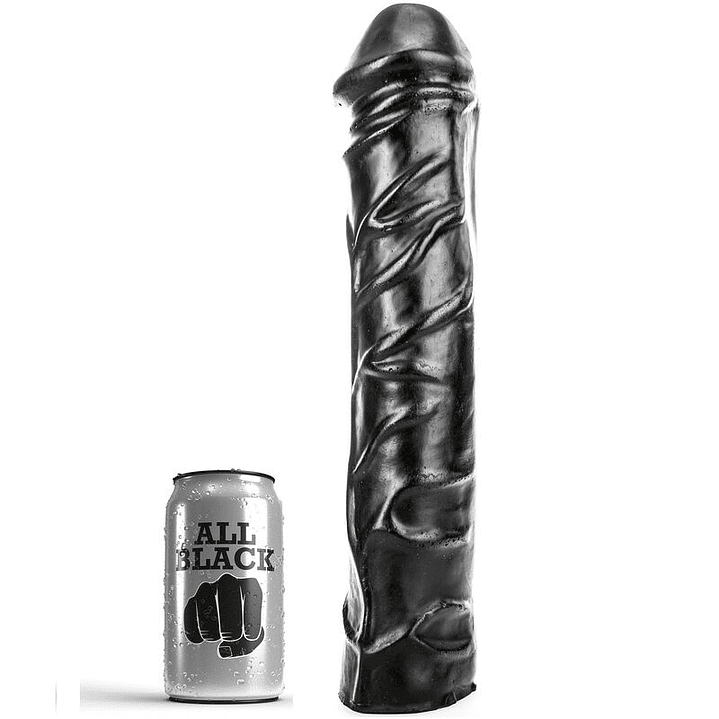 ALL BLACK - DILDO GIGANTE SOFT FISTING 32 CM 1