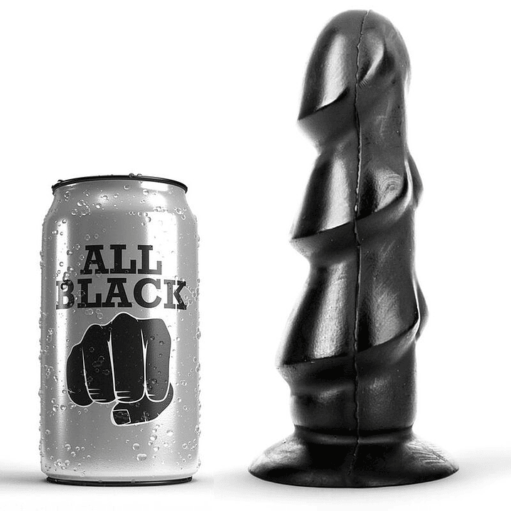 ALL BLACK - DILDO 17 CM 1