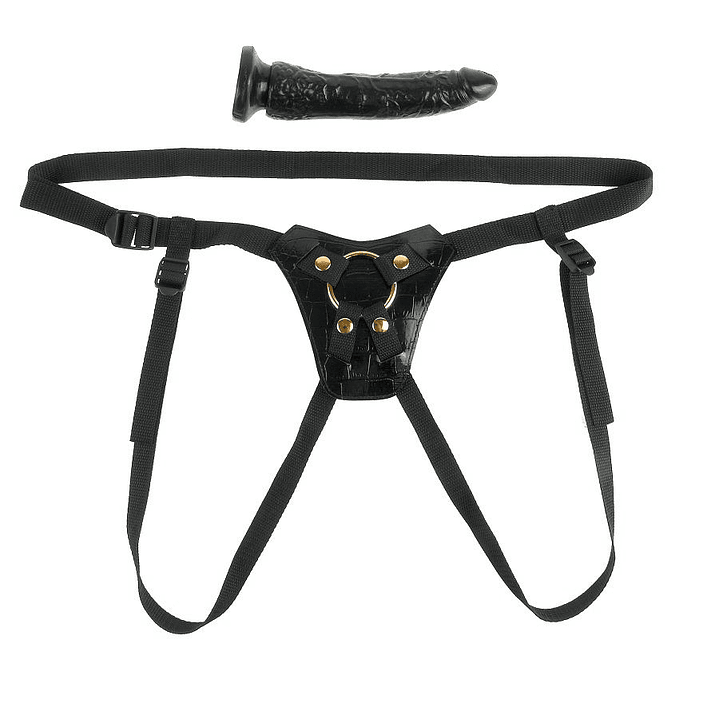 FETISH FANTASY GOLD - DESIGNER STRAP-ON 1