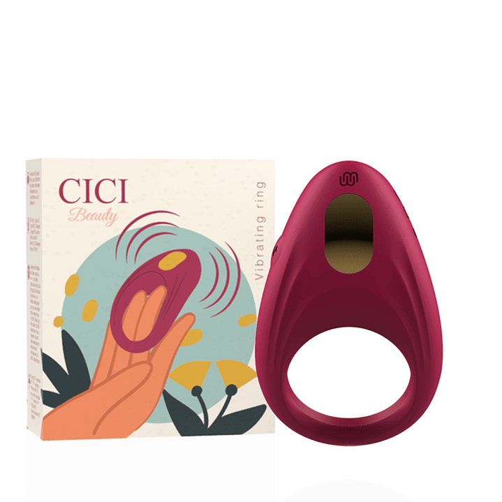 CICI BEAUTY - ANEL VIBRANTE DE SILICONE PREMIUM 1