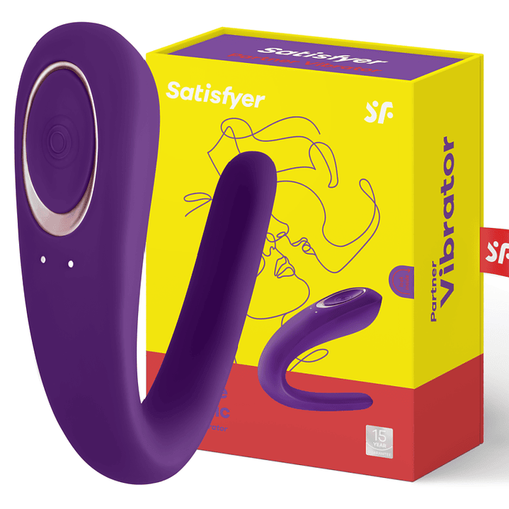 SATISFYER - VIBRADOR DE BRINQUEDO DO PARCEIRO ESTIMULANDO AMBOS OS PARCEIROS 1