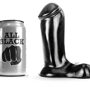 ALL BLACK - DILDO REALÍSTICO 14 CM