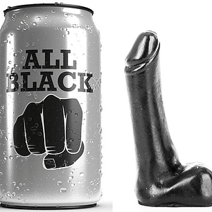 ALL BLACK - DILDO 9 CM