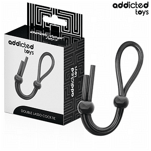 ADDICTED TOYS - CORDA DE SILICONE PARA O PÊNIS DE ALÇA DUPLA