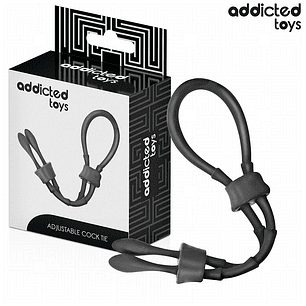 ADDICTED TOYS - CORDA DE SILICONE AJUSTÁVEL PARA O PÊNIS