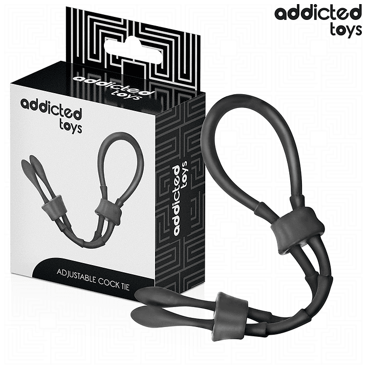 ADDICTED TOYS - CORDA DE SILICONE AJUSTÁVEL PARA O PÊNIS 1