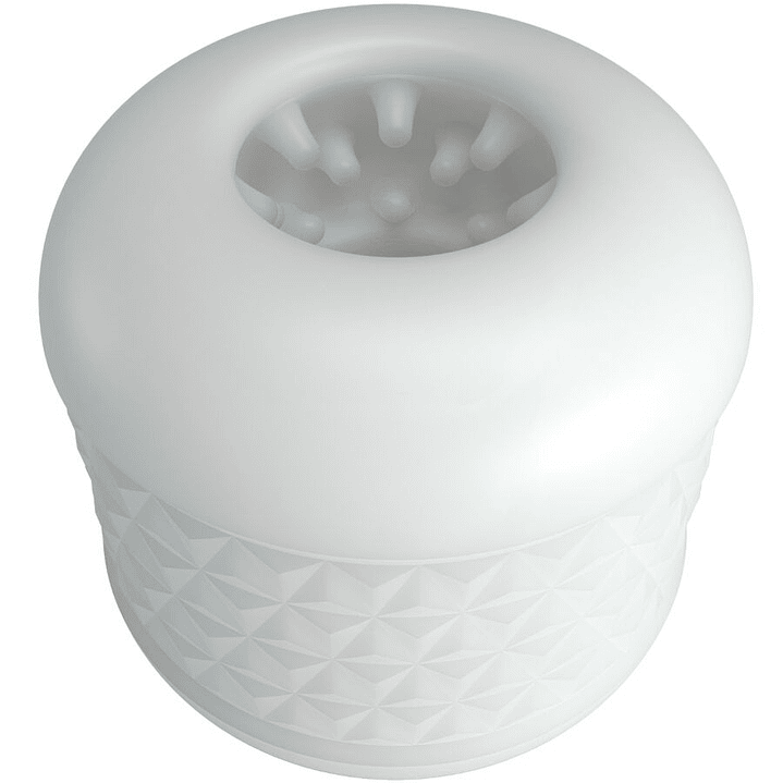 PRETTY LOVE - MASTURBADOR MASCULINO CRYSTLE BRANCO 1