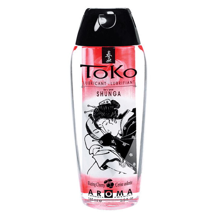 SHUNGA - TOKO BURNING CEREJA LUBRIFICANTE AROMA 1