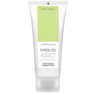 MIXGLISS - LUBRIFICANTE BASE DE GUA SABOR CÍTRICO 70 ML
