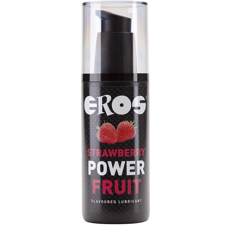 EROS POWER LINE - MORANGO POWER FRUIT LUBRIFICANTE COM FLAVORED 125 ML 1