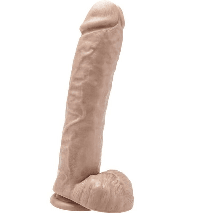 GET REAL - DILDO 28 CM COM BOLAS PELE 1