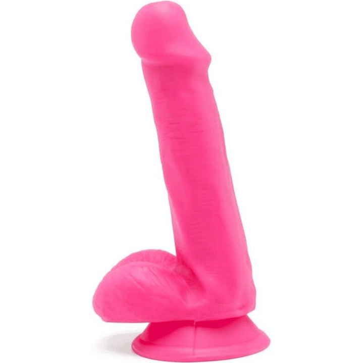 GET REAL - HAPPY DICKS DILDO 12 CM BOLAS ROSA 1