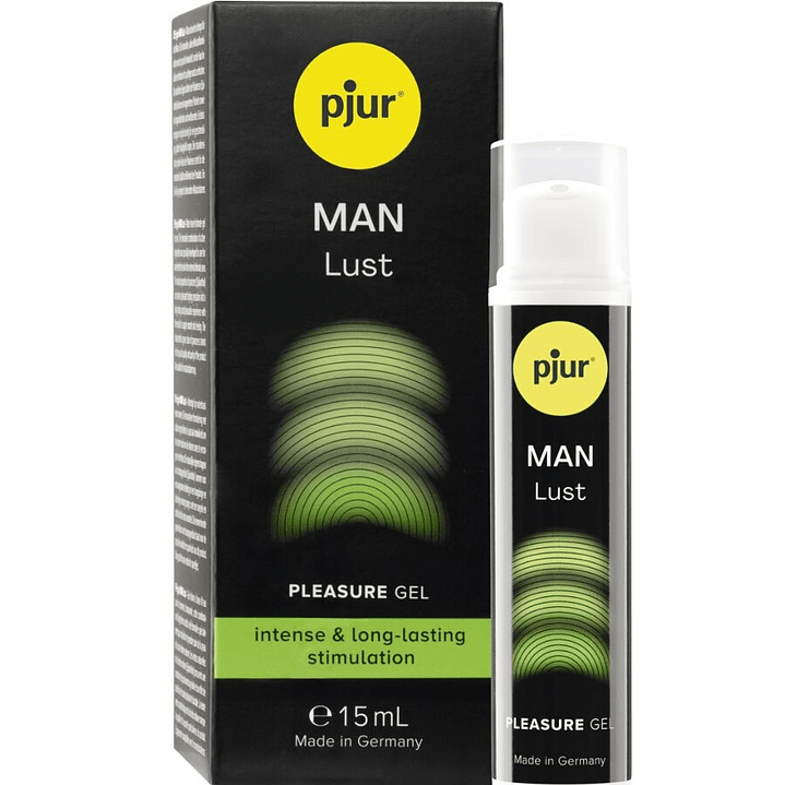PJUR - MAN LUST PLEASURE GEL ESTIMULAÇÃO INTENSA E DURADOURA 15 ML 1