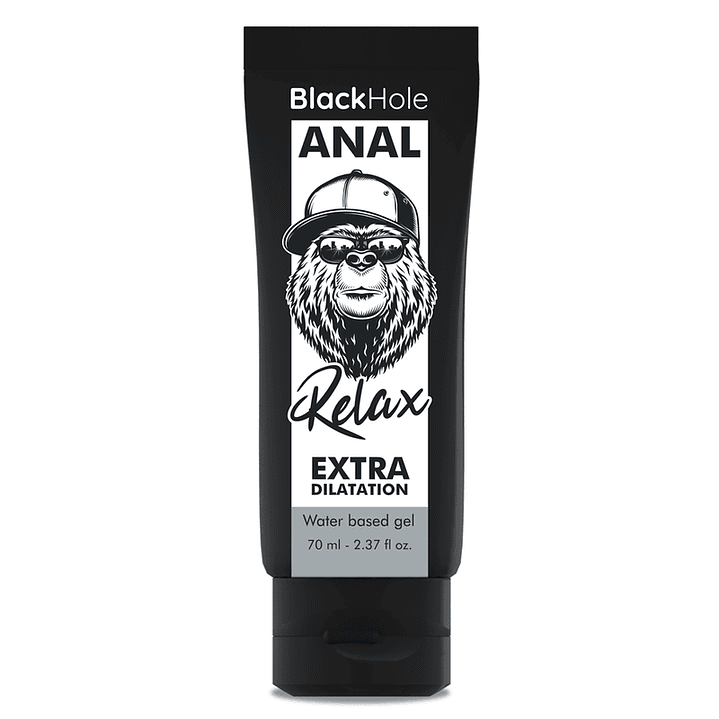 BLACK HOLE - GEL DILATADOR ANAL À BASE DE ÁGUA 70 ML 1