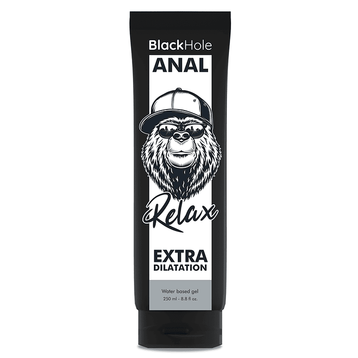 BLACK HOLE - GEL BASE D'ÁGUA DILATAÇÃO ANAL 250 ML 1