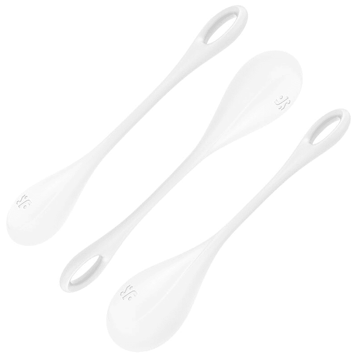 SATISFYER - CONJUNTO DE TREINO YONI POWER 1 BRANCO 1