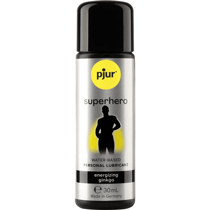 PJUR - LUBRIFICANTE ENERGIZANTE SUPER-HERÓI GINKGO 30 ML 1