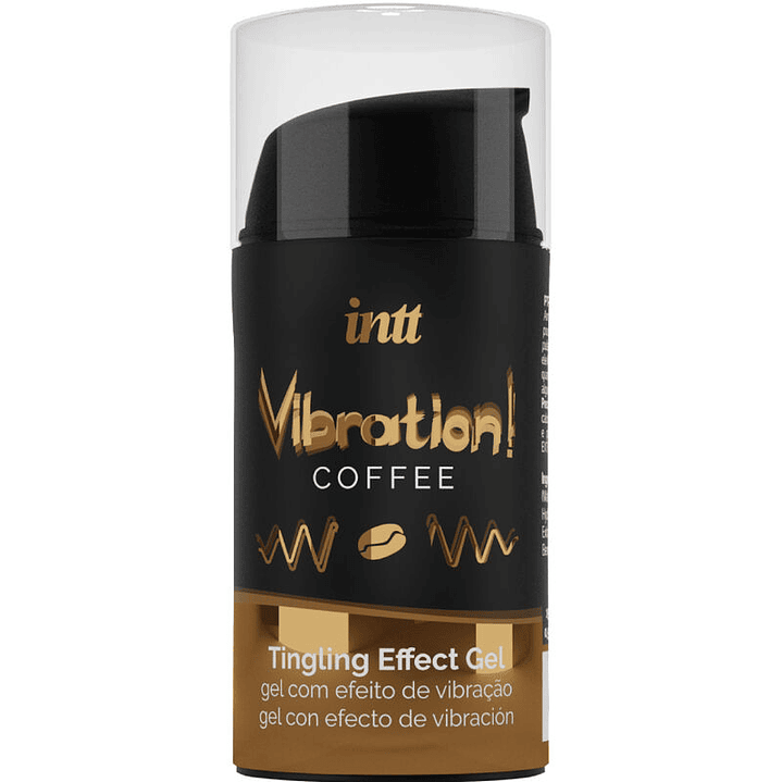 INTT - PODEROSO GEL VIBRANTE LÍQUIDO ESTIMULANTE ÍNTIMO CAFÉ 15ML 1