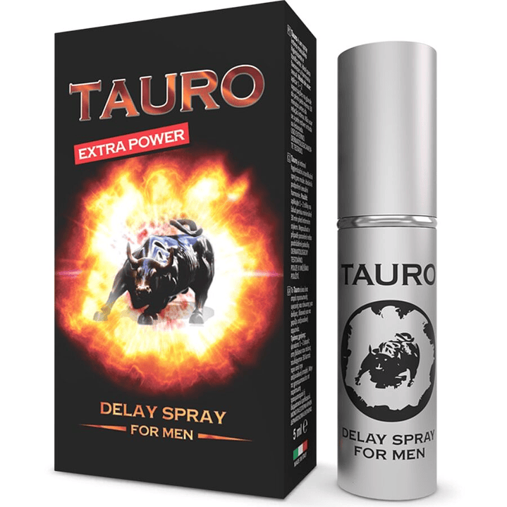 TAURO - EXTRA POWER DELAY SPRAY PARA HOMENS 5 ML 1