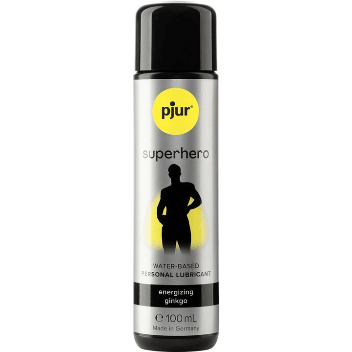 PJUR - LUBRIFICANTE ENERGIZANTE SUPER-HERÓI GINKGO 100 ML 1