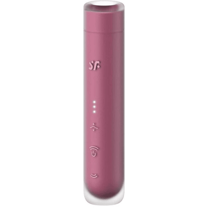 SATISFYER - ESTIMULADOR DE CLITÓRIS FIRST KISS WAVE GARNET 1