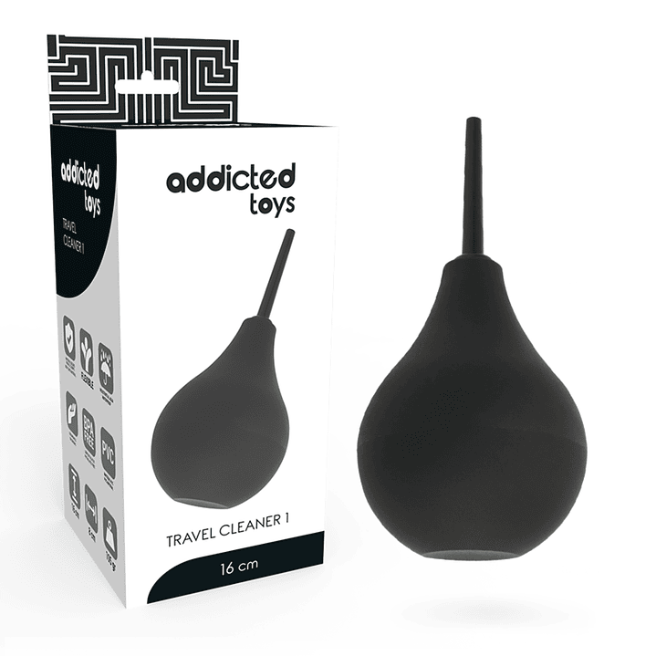 ADDICTED TOYS - ANAL DOUCHE PRETO 1