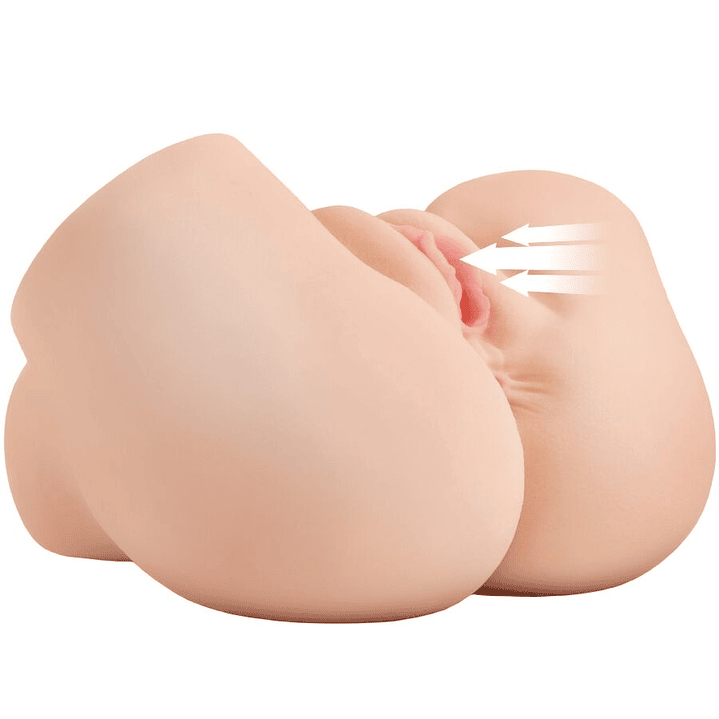PDX ELITE - MASTURBADOR VIBRATÓRIO REALISTA DE VAGINA E ÂNUS BACK THAT ASS UP 1