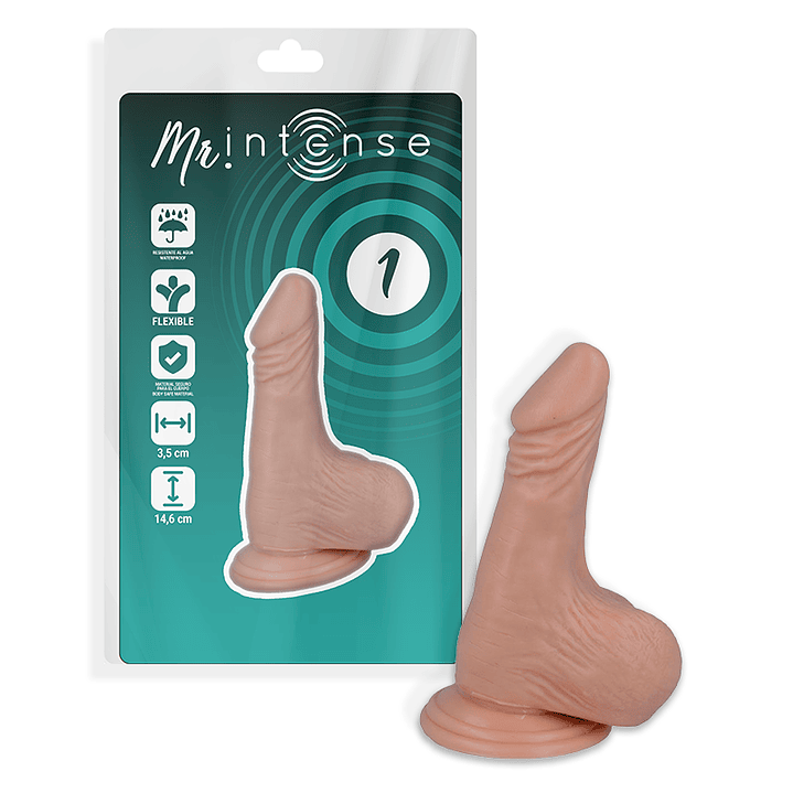 MR INTENSE - 1 REALISTIC PENIS 14.6 CM -O- 3.5 CM 1