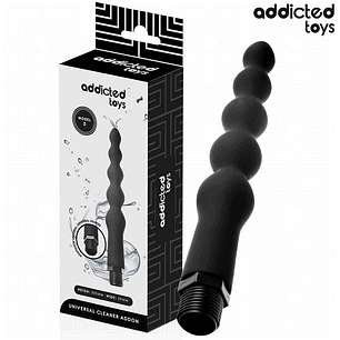ADDICTED TOYS - LIMPADOR ANAL COM ADAPTADOR UNIVERSAL MODELO 5