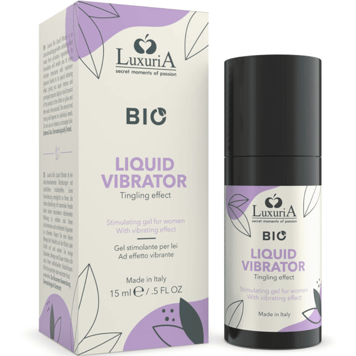 INTIMATELINE LUXURIA - GEL BIO ESTIMULANTE PARA SEU EFEITO VIBRANTE 15 ML 1
