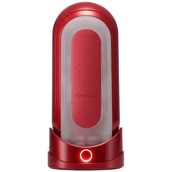 TENGA - FLIP 0 ZERO VERMELHO COM AQUECEDOR 1