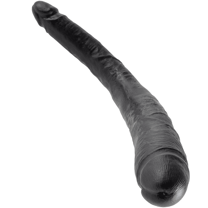 KING COCK DILDO DOBLE NEGRO 40.6 CM 1