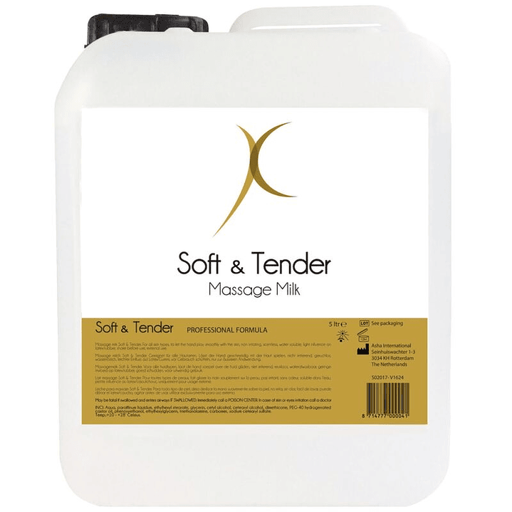 SOFT AND TENDER - LEITE MACIO E MACIO MASSAGEM 5000 ML 1