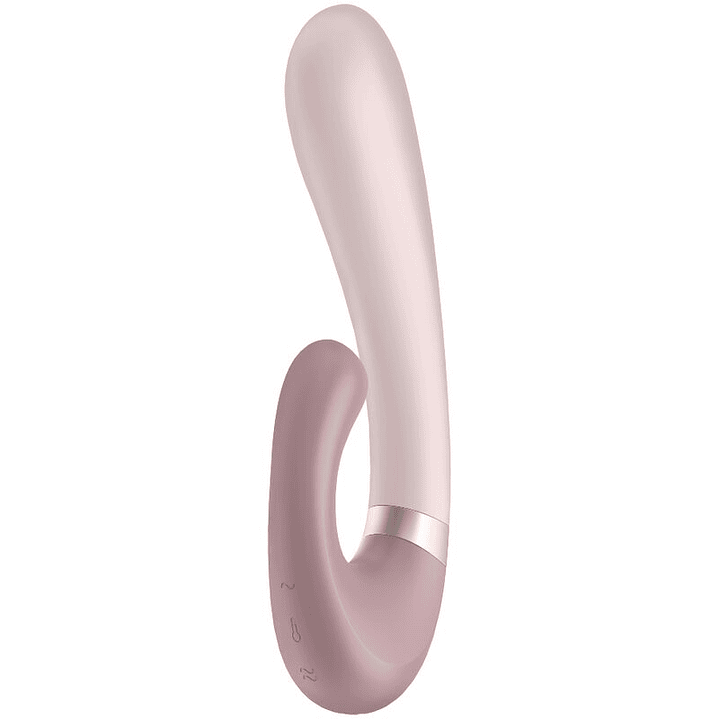 SATISFYER - APLICATIVO VIBRADOR DE ONDAS DE CALOR ROSA 1
