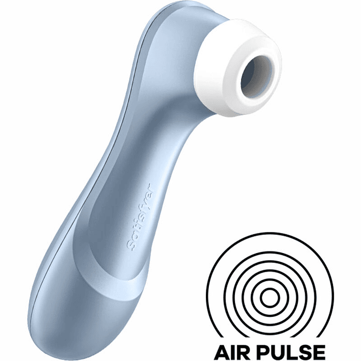 SATISFYER - ESTIMULADOR DE PULSO DE AR PRO 2 AZUL 1