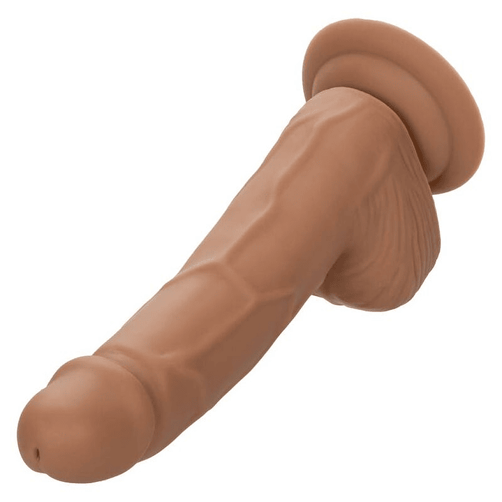 CALEXOTICS - PREGOS DE SILICONE 15.24 CM CASTANHO 1