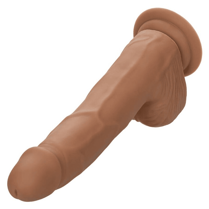 CALEXOTICS - PREGOS DE SILICONE 20.32 CM CASTANHO 1