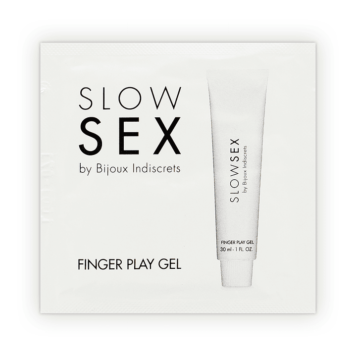 BIJOUX - SLOW SEX GEL DE MASSAGEM COM FINGER PLAY DOSE ÚNICA 1