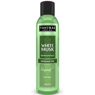 INTIMATELINE - TANTRAS LOVE OIL MUSK BRANCO 150 ML