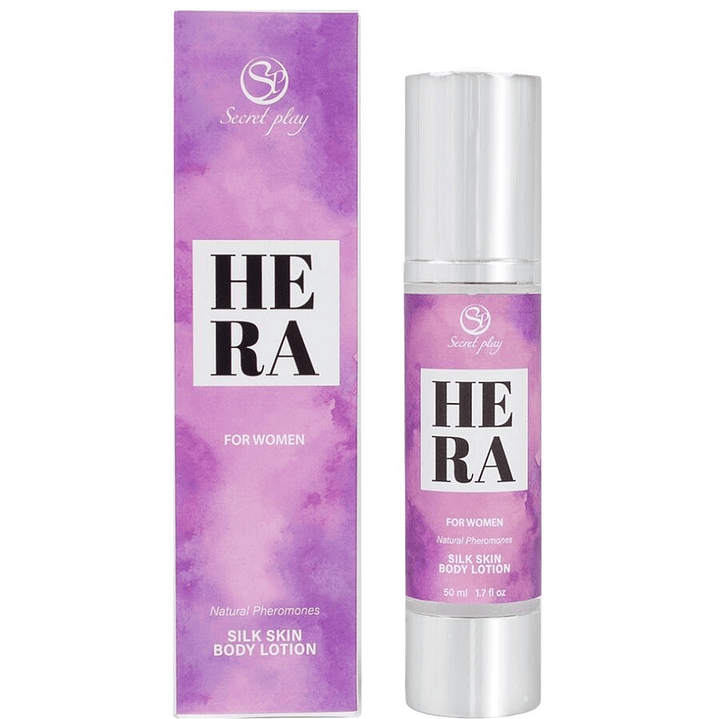 SECRETPLAY - HERA SILK SKIN LOÇÃO PARA MULHERES 50 ML 1