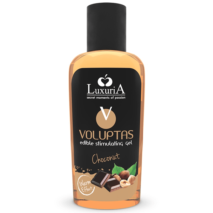 INTIMATELINE LUXURIA - VOLUPTAS GEL DE MASSAGEM COMESTÍVEL EFEITO AQUECEDOR - CHOCONUT 100 ML 1